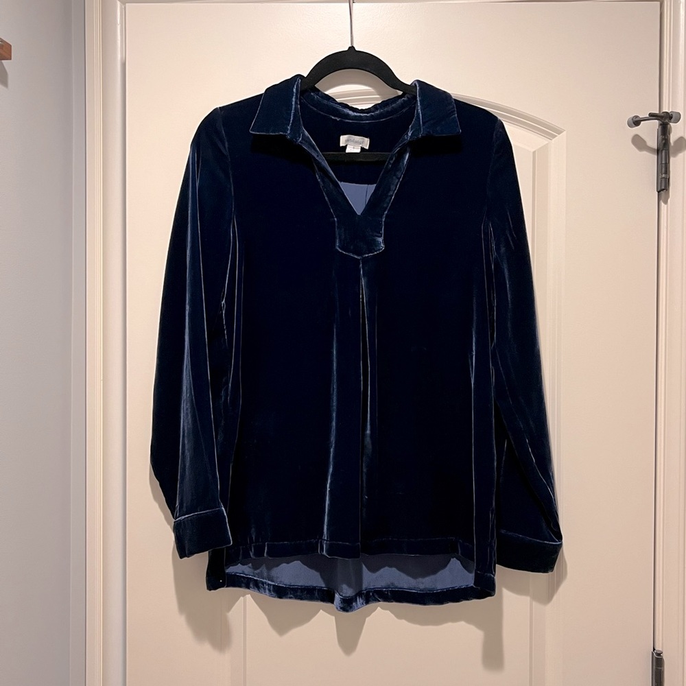 SUNDANCE brand velour top - Size S